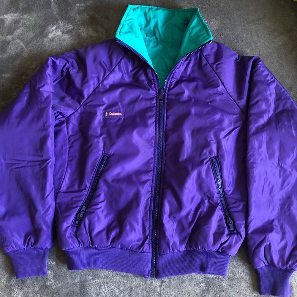 Reversible Columbia jacket. Size S